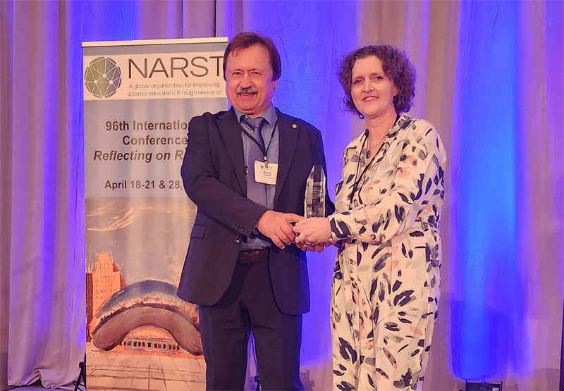 Franz Bogner wird mit dem NARST-Forschungspreis ausgezeichnet